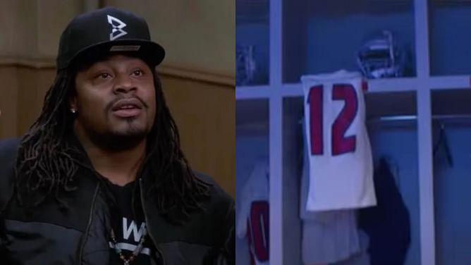 When Marshawn Lynch bribed 'junior Macklemore' to steal Tom Brady's jersey in a music video