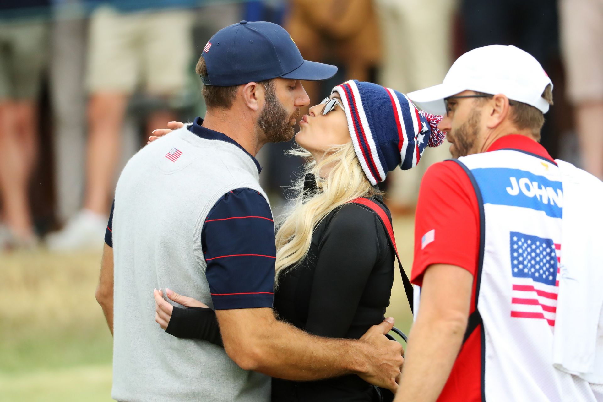 Paulina Gretzky and Dustin Johnson: Her most supportive moments