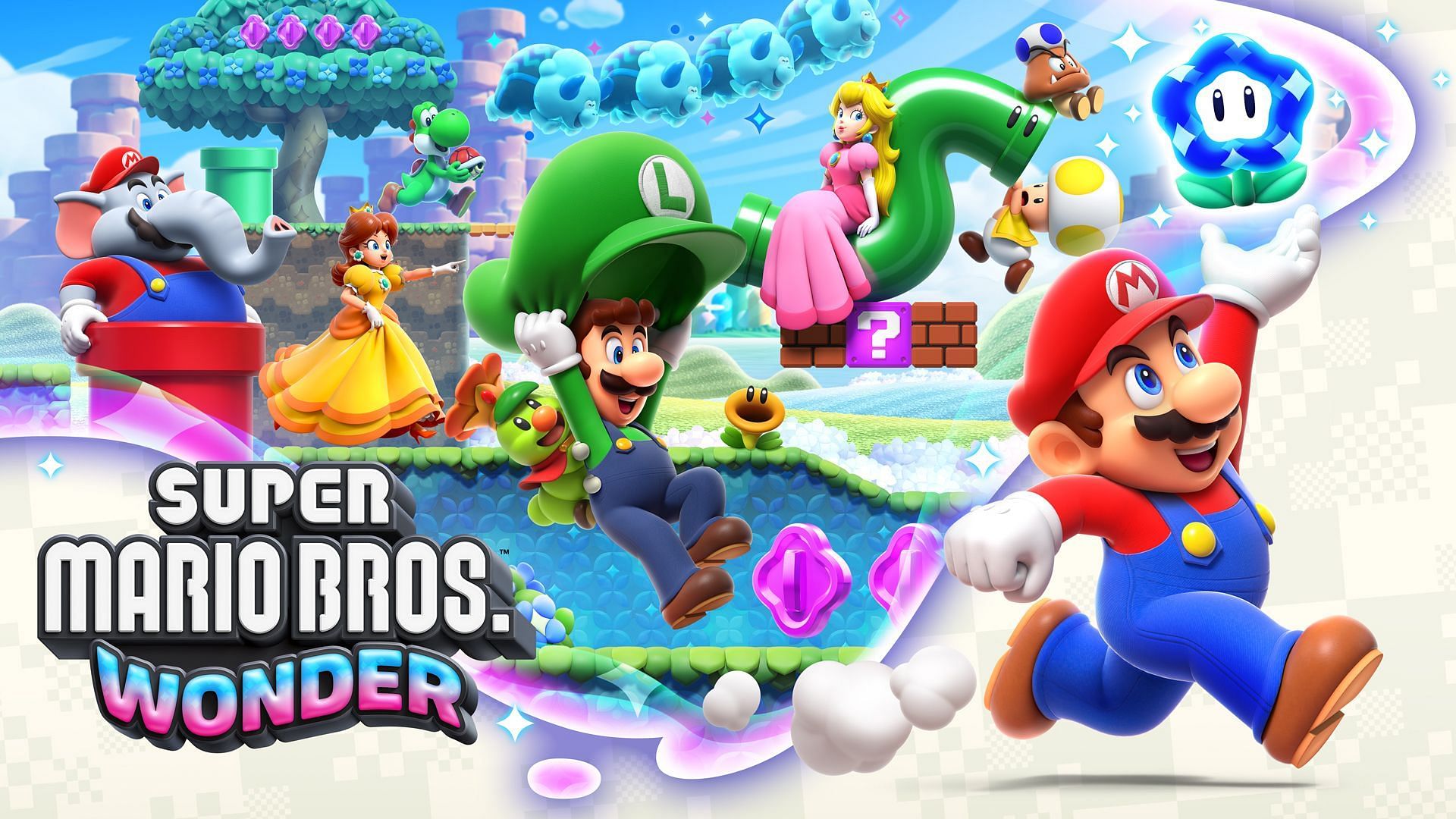 Super Mario Bros. Wonder announced for Nintendo Switch (Image via Nintendo)