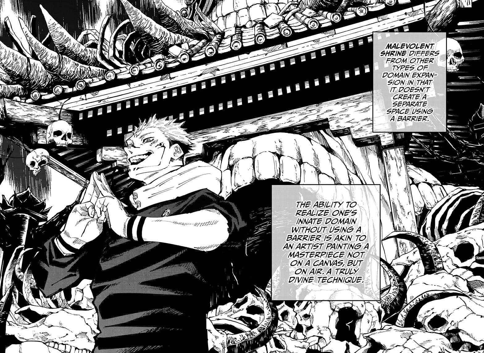 JJK leaker Jujutsu kaisen on X: Breaking: First tease of jujutsu kaisen  225 puts other sorcerers in the mix. 'The overwhelming battle between gojo  and sukuna and what about the other sorcerers