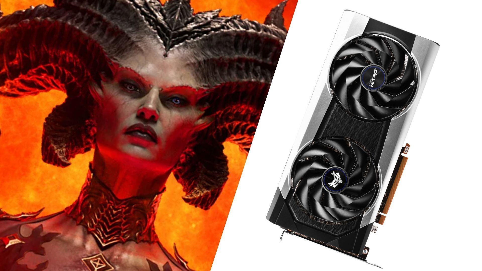The AMD Radeon RX 7600 can easily play Diablo 4 (Image via Sportskeeda)