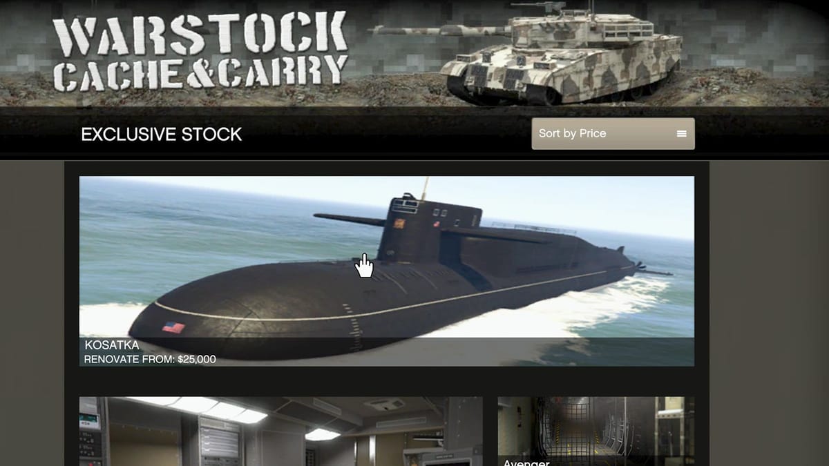 How to get GTA 5 Submarine "Kosatka" in Freemode (San Andreas Mercenaries)