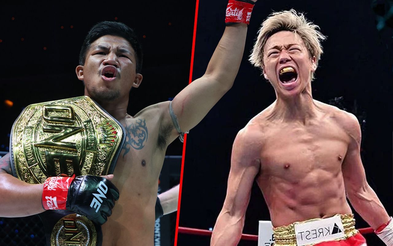 Rodtang Jitmuangnon and Takeru Segawa. [Image: ONE Championship]