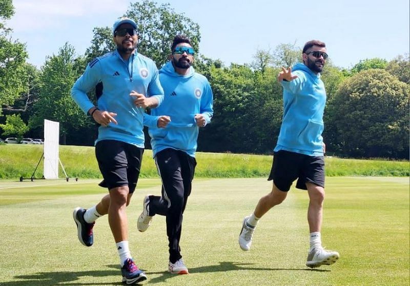 Team India are preparing for the World Test Championship final. Pic: BCCI