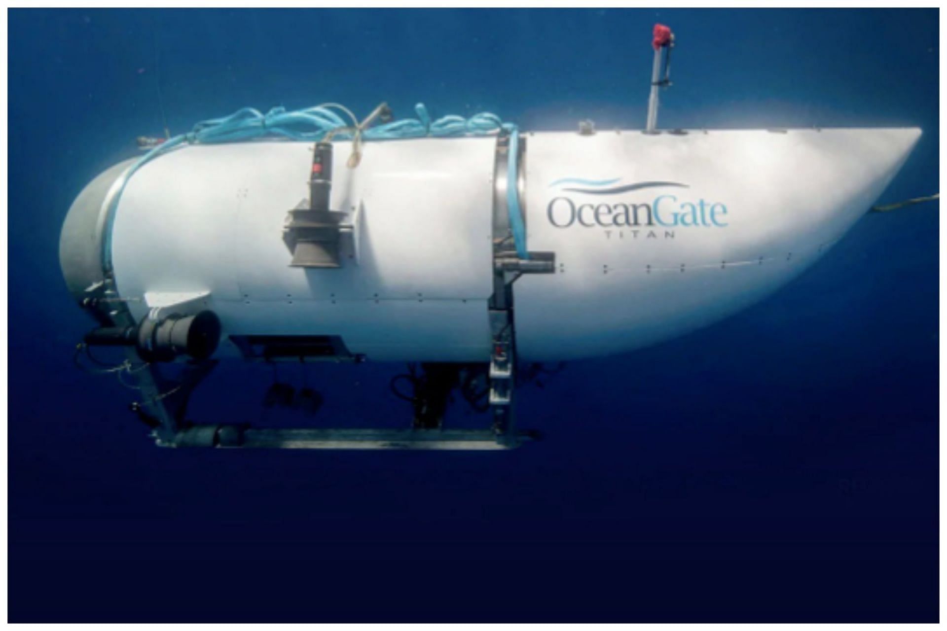 Titanic submersible experienced a &quot;catastrophic implosion&quot; (Image via Instagram @oceangate)