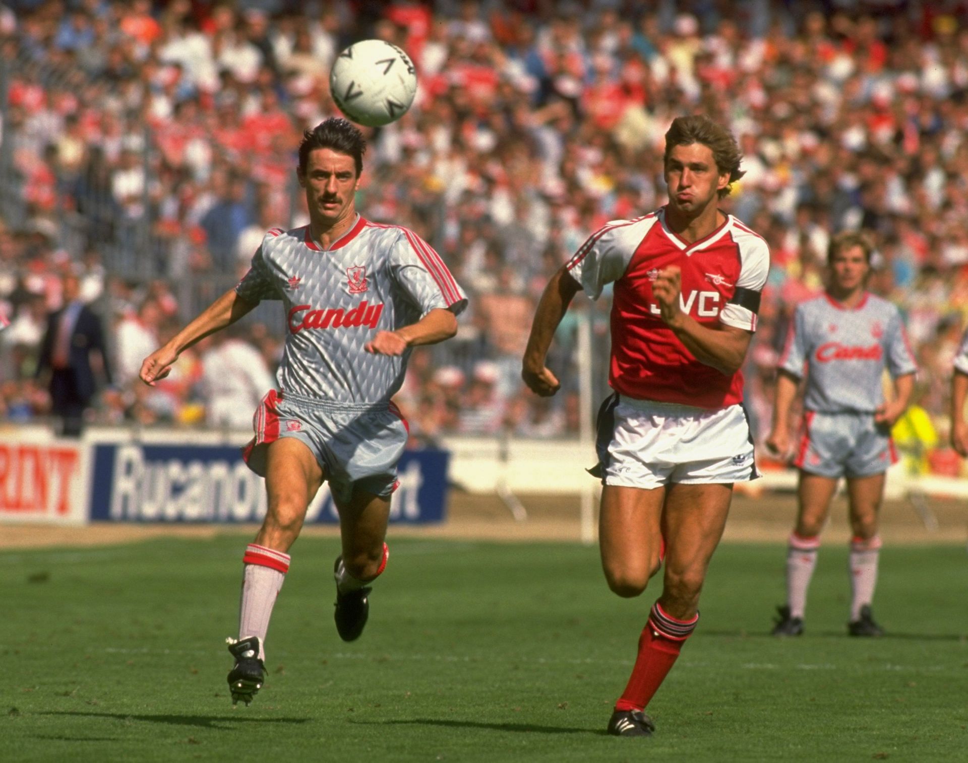 Ian Rush and Tony Adams