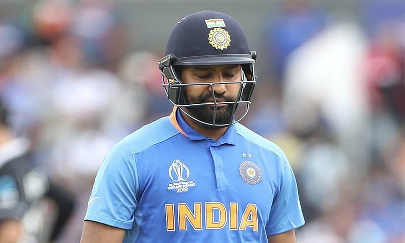 Rohit couldn&#039;t bring his superb form in the 2019 ODI World Cup to the semi-final. (PC: Getty)