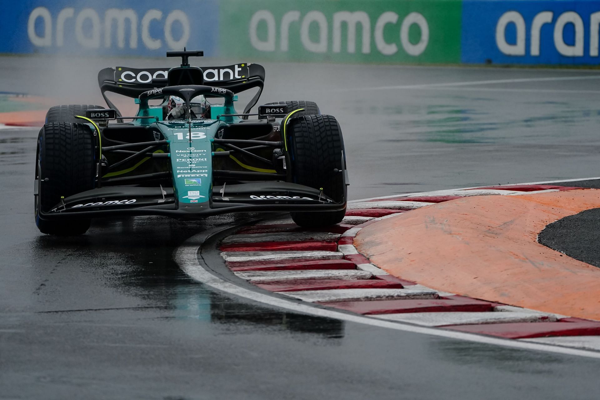 Aston Martin driver Lance Stroll