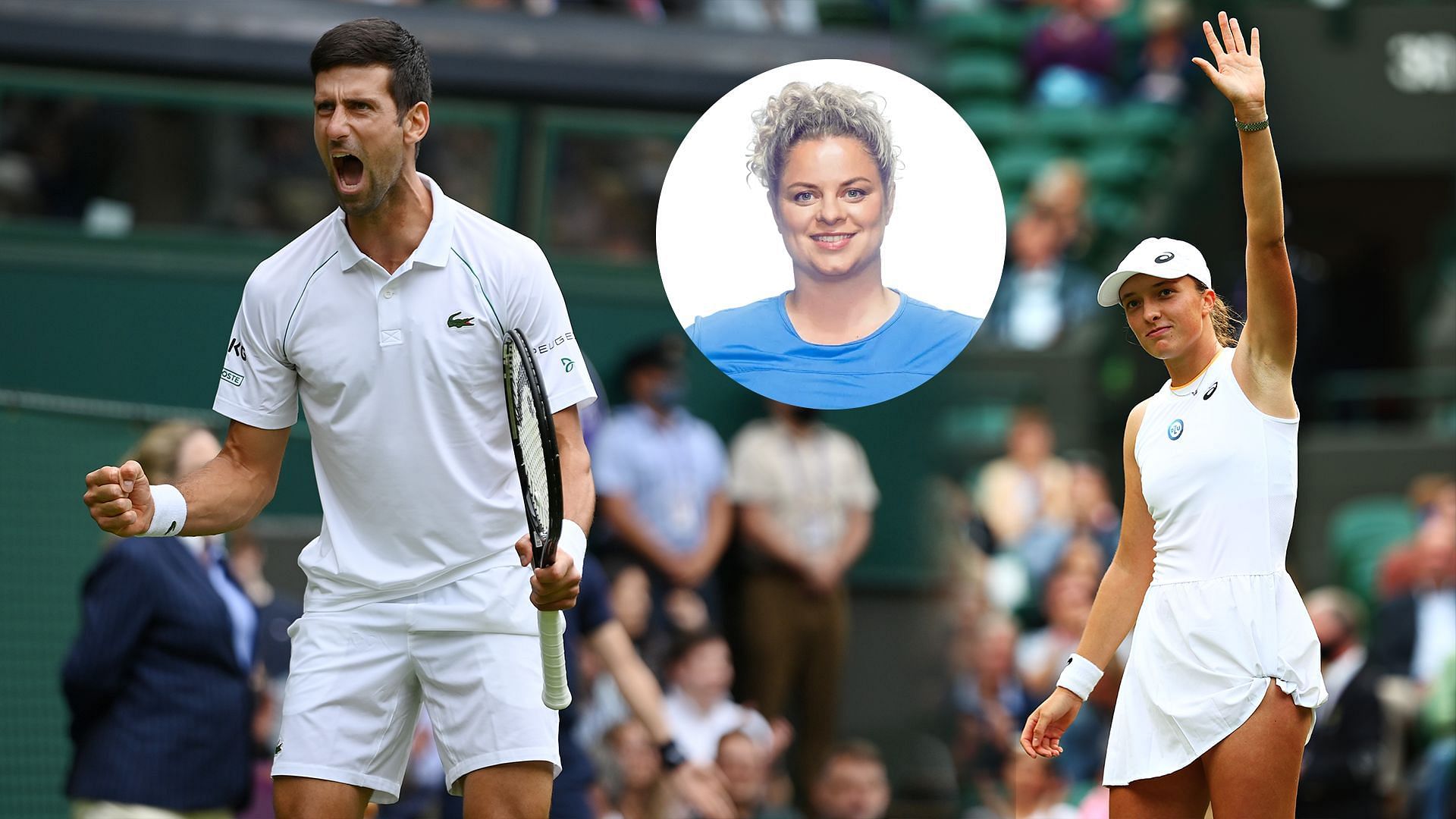 Novak Djokovic and Iga Swiatek: Kim Clijsters calls for ATP and WTA merger.