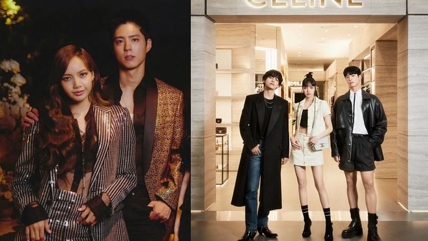 BTS' V and Park Bo Gum Spotted At The Re-Opening of Celine