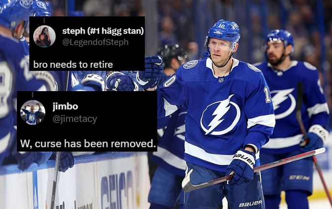 "Bro needs to retire" - Fans troll Corey Perrey after Tampa Bay Lightning trade