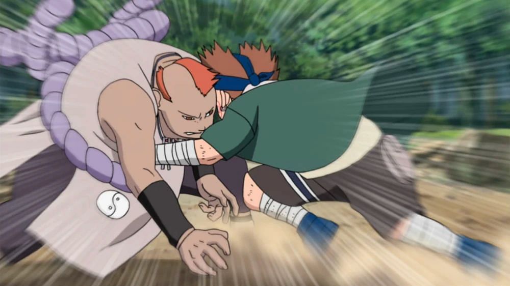 Jirobo in Naruto.