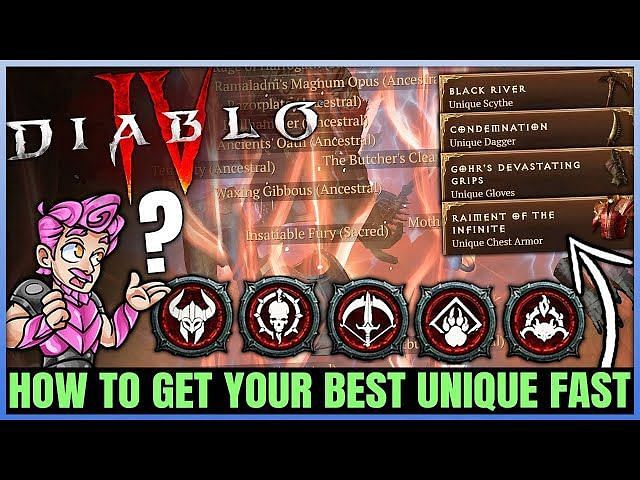 The rarest Unique items in Diablo 4 and how to get them