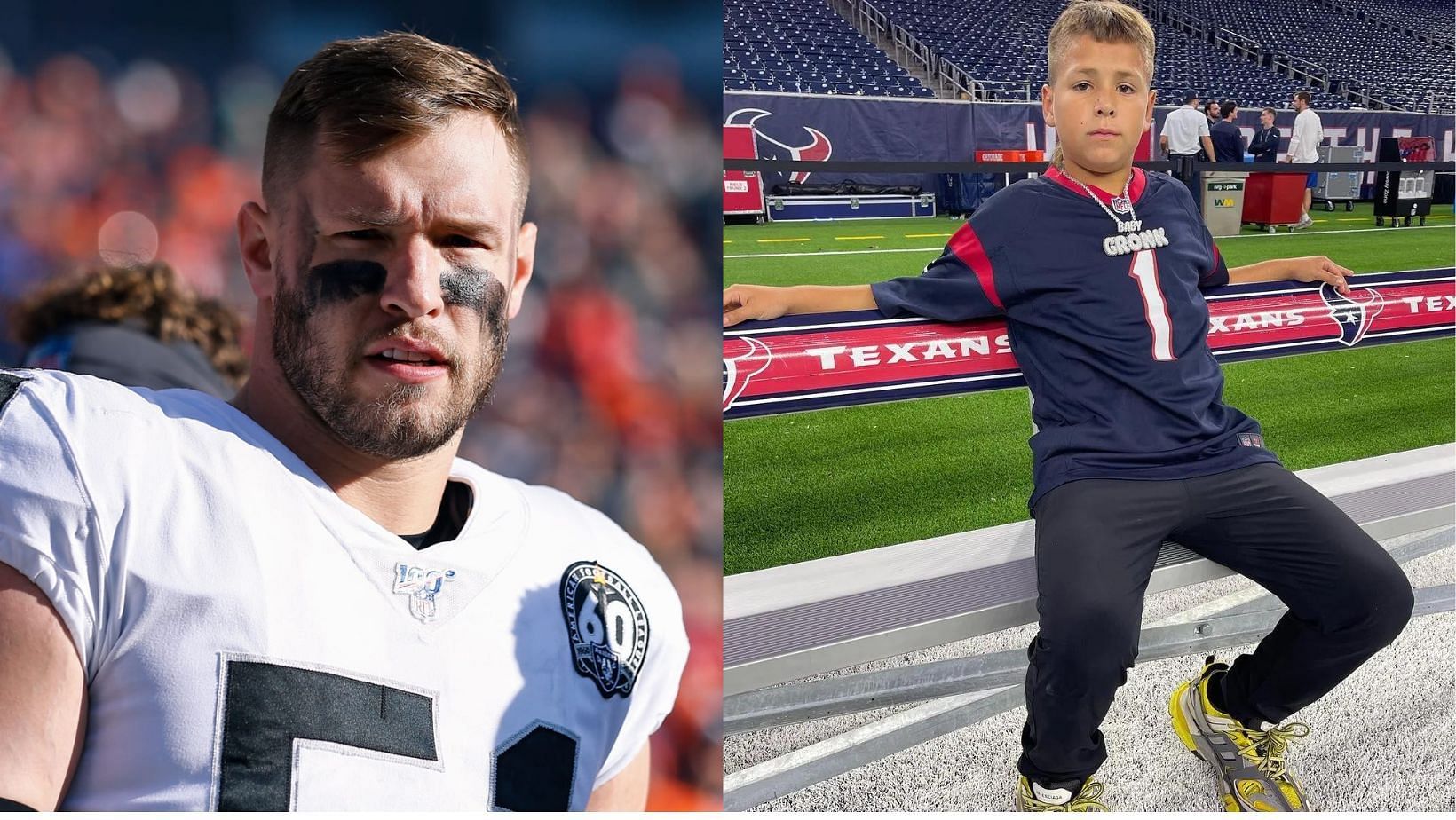 Will Compton is mad at Baby Gronk