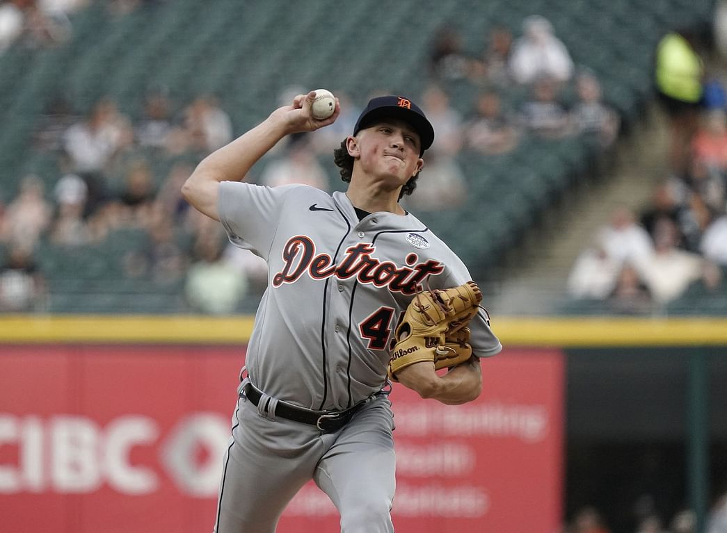 Who Is Reese Olson Tigers Rookie Starting Pitcher Has A Promising Debut