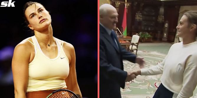 Aryna Sabalenka back in the middle of controversy, picture of her hugging Belarusian President republished by major media outlet