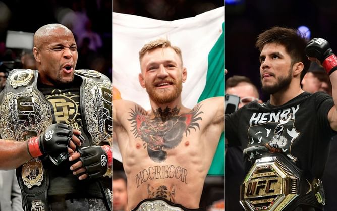 7 UFC fighters who have won titles in multiple weight classes