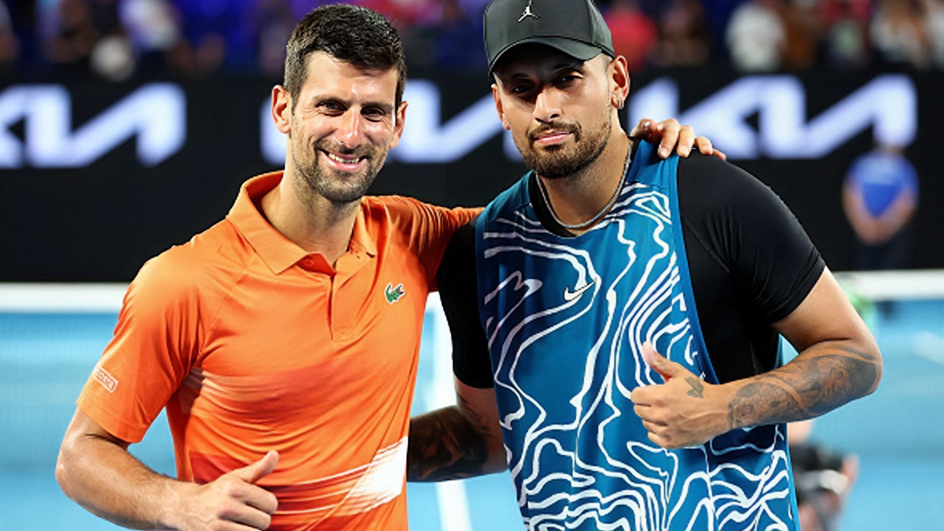 Nick and Djokovic joined hands for PTPA (Image via Sportskeeda)