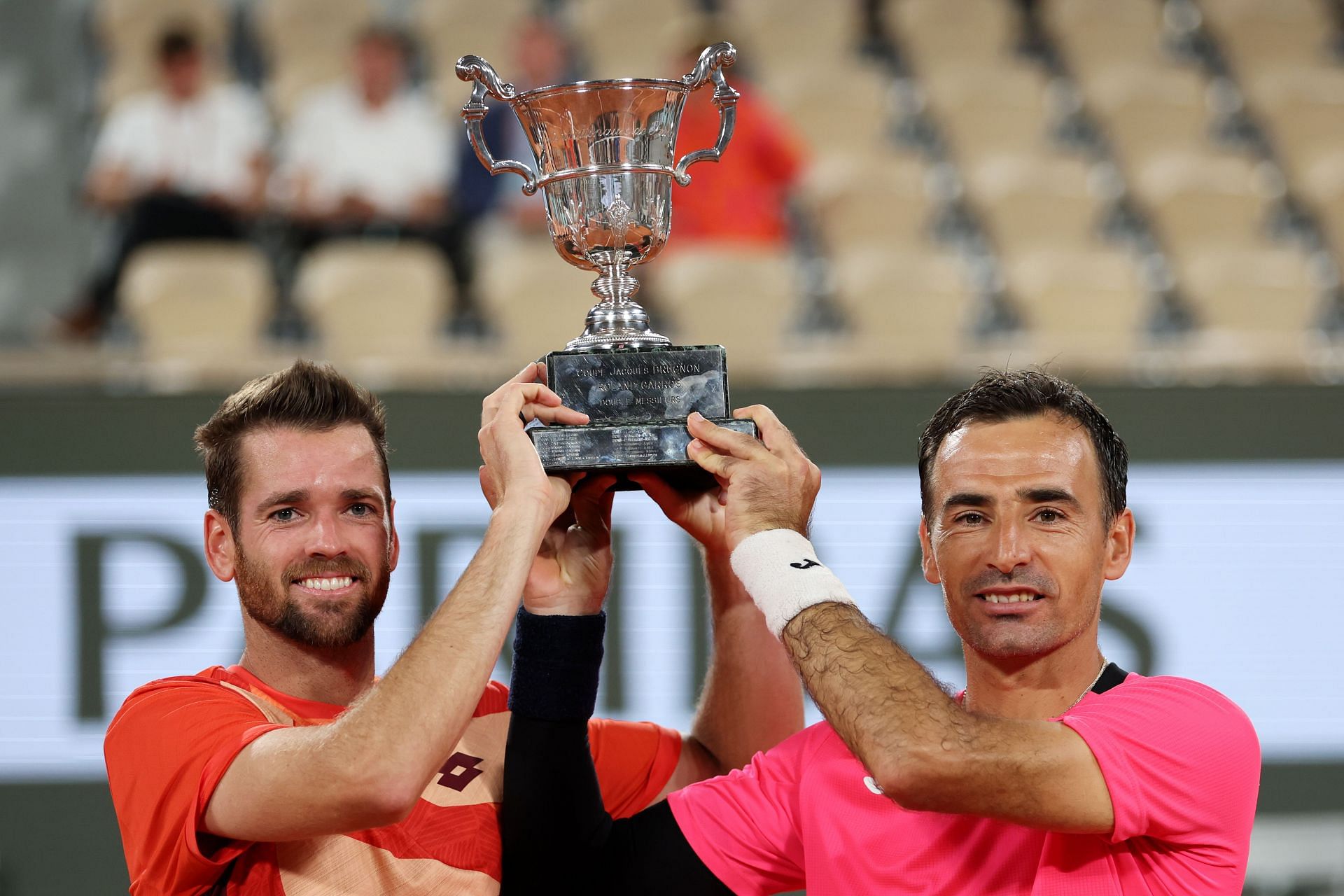 Ivan Dodig and Austin Krajicek are the 2023 French Open men&#039;s doubles champions.