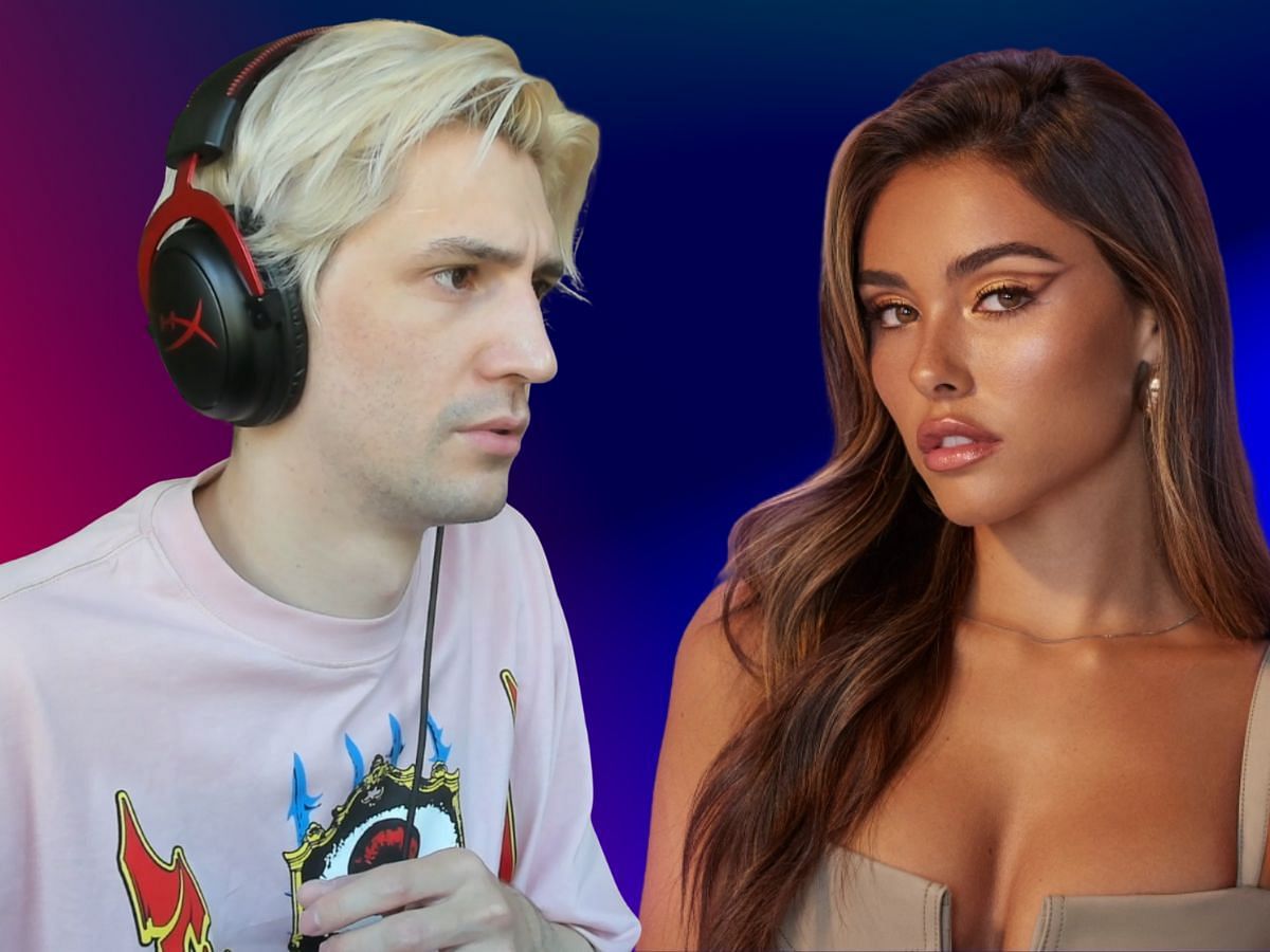 xQc and Madison Beer had a particularly awkward moment.