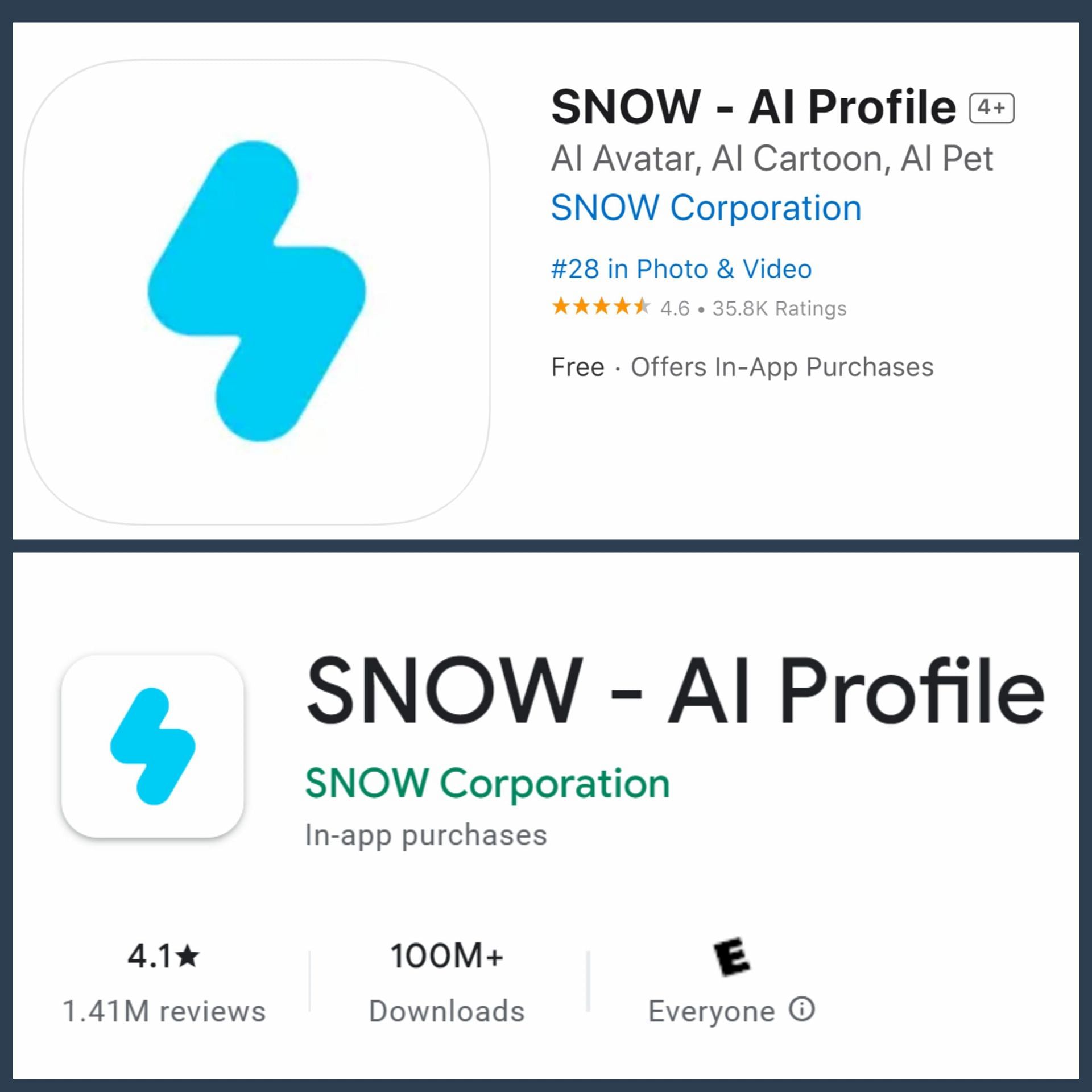 Snow is available for Android and ios devices.