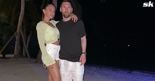 Lionel Messi shares snap with Antonella Roccuzzo on holiday as Inter Miami debut edges closer