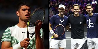 "Tired of all the overhype" - Carlos Alcaraz's continuous comparisons to Rafael Nadal, Roger Federer and Novak Djokovic sours tennis fans