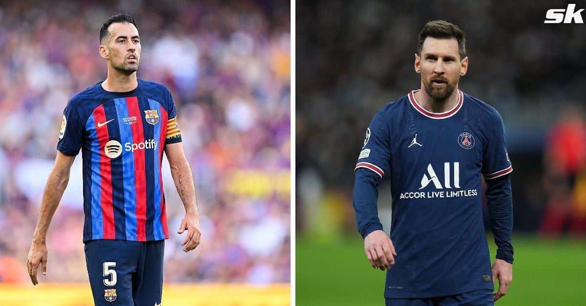 Lionel Messi sends heartwarming message to Sergio Busquets
