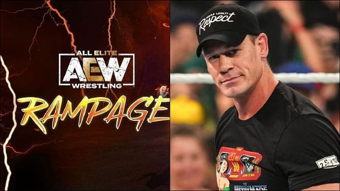 AEW star references WWE legend John Cena on Rampage