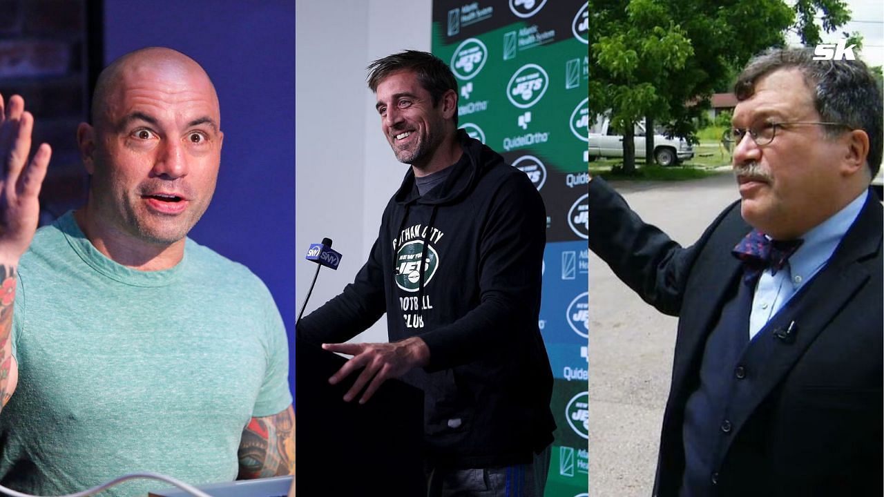 Why is Aaron Rodgers involved in the Joe Rogan-Peter Hotez fiasco?