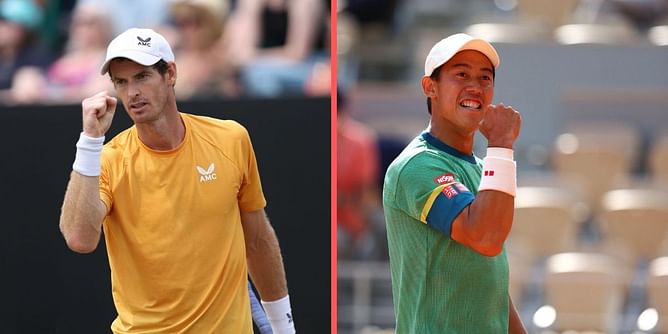 "It's 2010 all over again" - Tennis fans thrilled after Andy Murray and Kei Nishikori win titles on the same day
