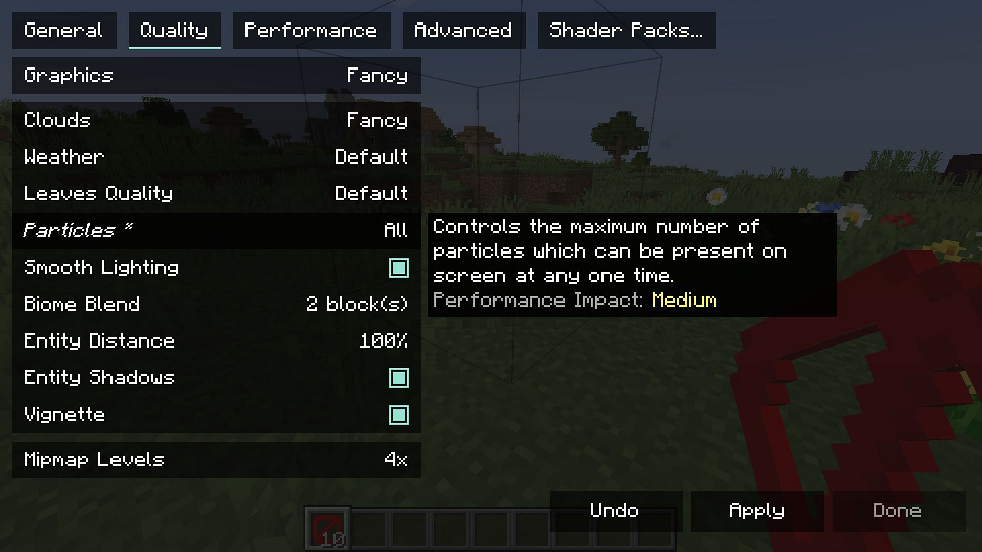 Sodium is also a performance mod that will soon be updated for Minecraft 1.20 Trails and Tales update (Image via Mojang)