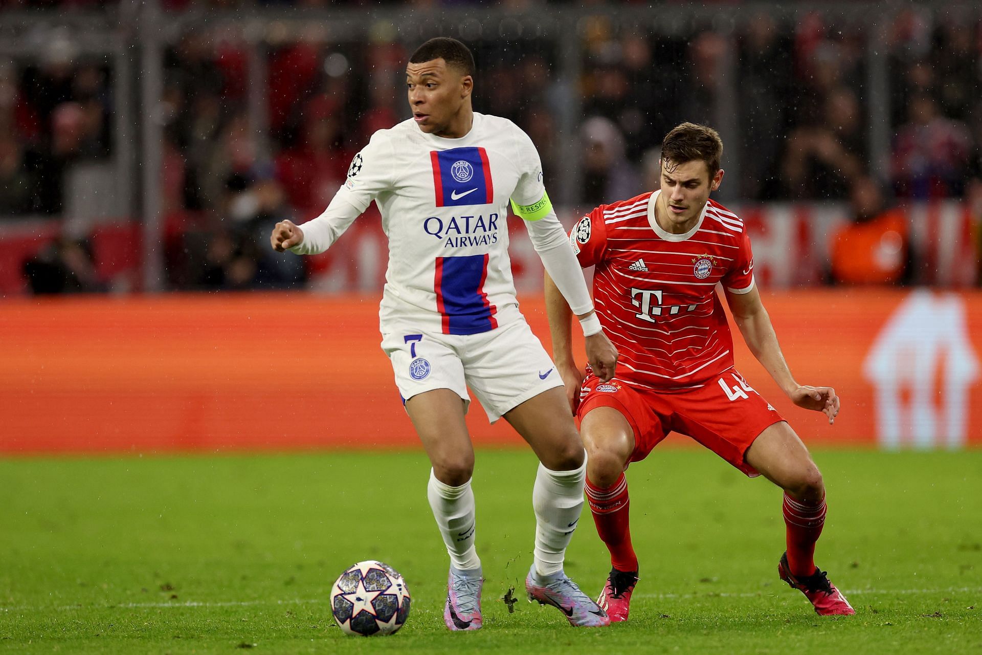 The Parisians were beaten 3-0 on aggregate by Bayern Munich in the Round of 16.
