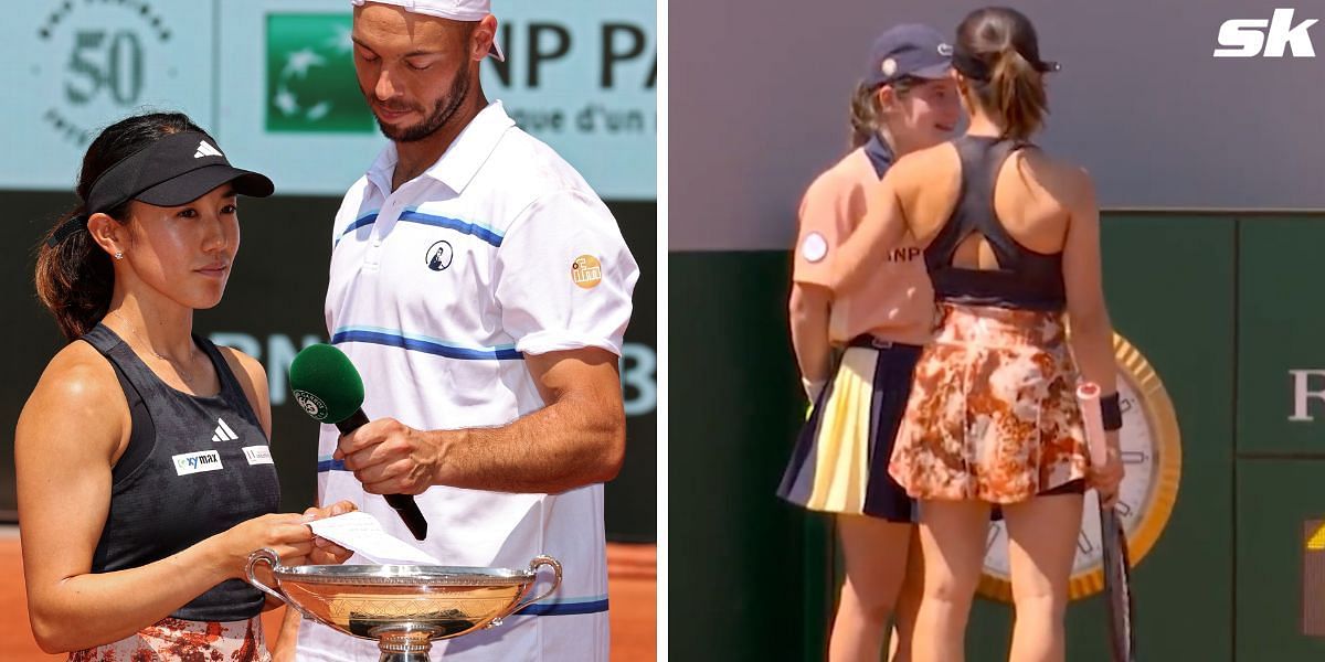 Miyu Kato was involved in one of the most dramatic moments during the French Open