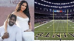 Juwan Johnson's wife Chanen worries about taking newborn baby to Saints' season opener-"Could be scary"