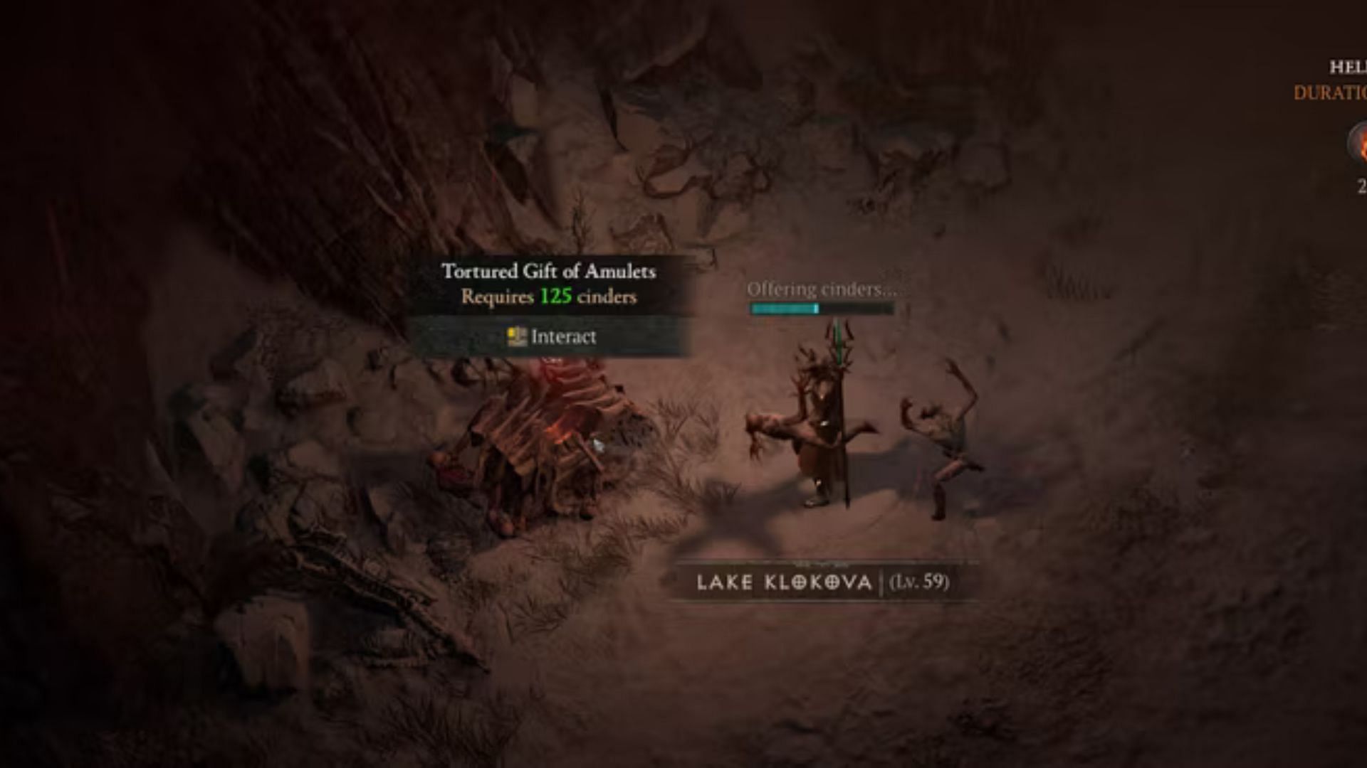 During Diablo 4&#039;s Helltide event, unopened chests are indicated on your map (Image via Blizzard Entertainment)