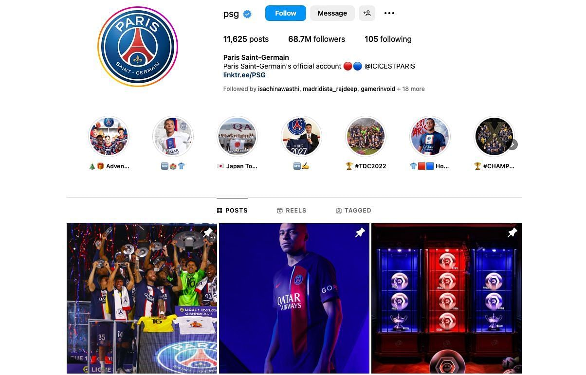 PSG lost over a million followers since the confirmation of Messi's exit