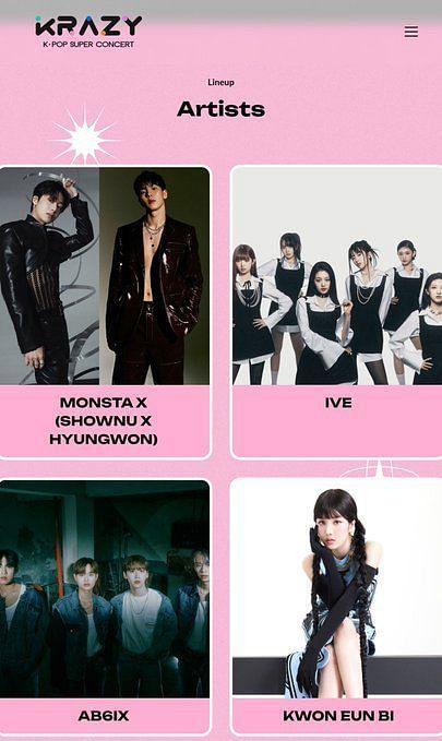 Krazy K Pop Super Concert 2023 Lineup Tickets Presale Price Where To Buy And More 