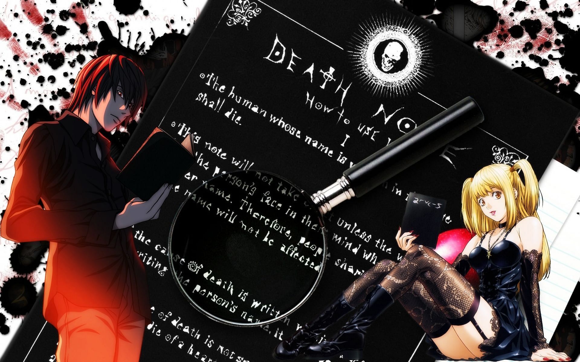 Light and Misa (Image via wallpaperacces/ Madhouse)