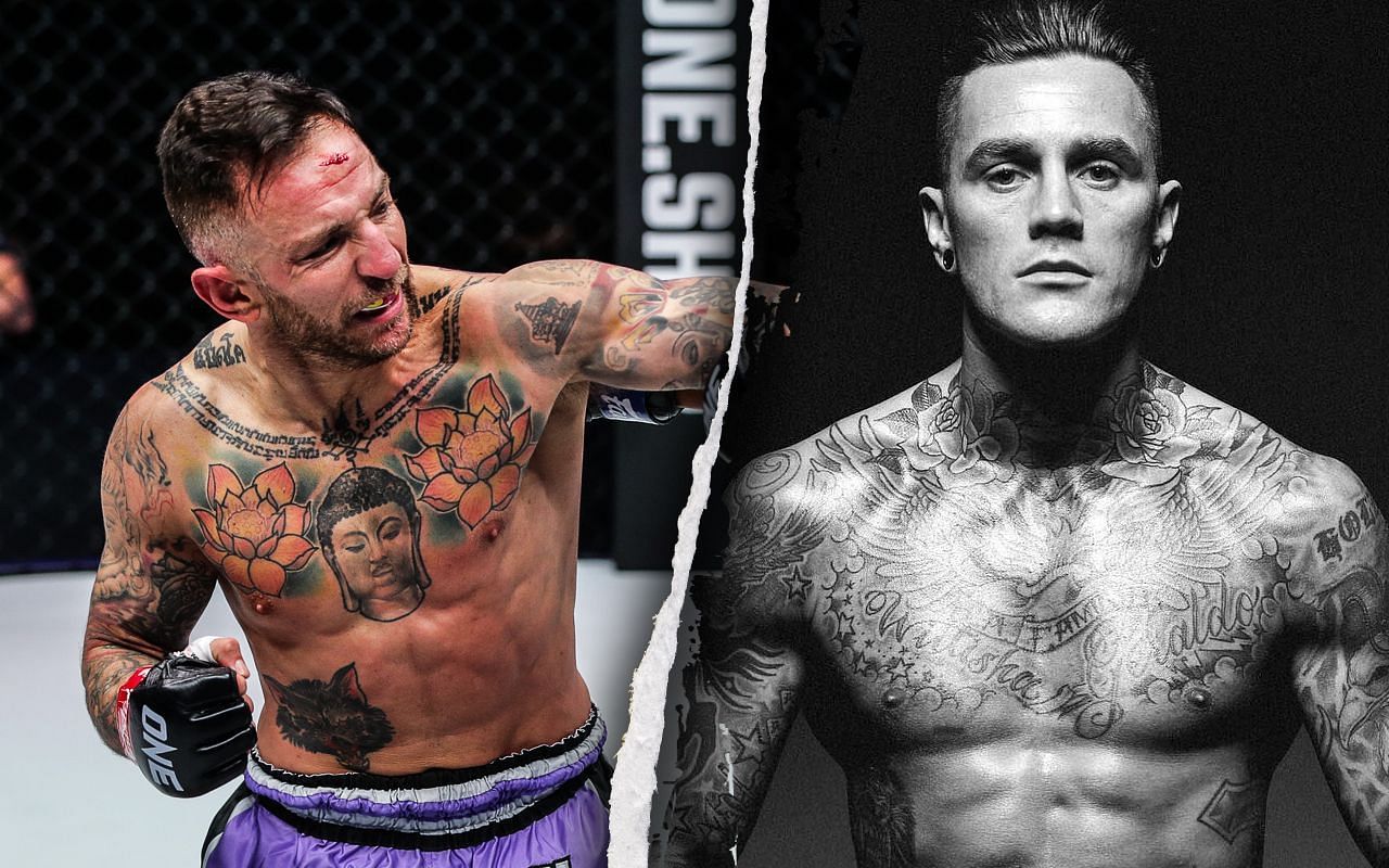 Liam Harrison and Nieky Holzken - Photo by ONE Championship