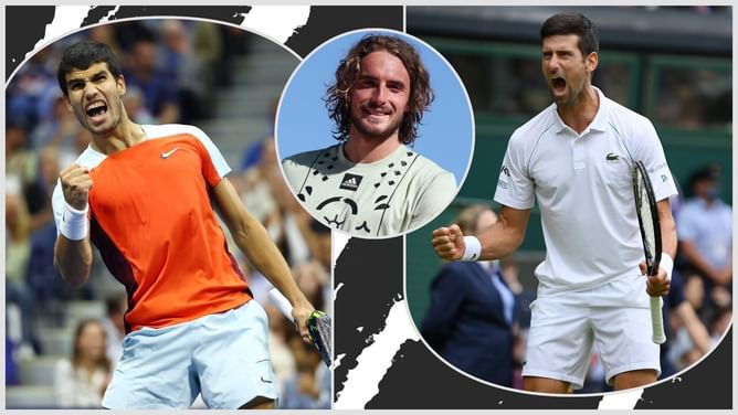 Stefanos Tsitsipas: "Novak Djokovic has experience, Carlos Alcaraz has legs and moves like Speedy Gonzalez"