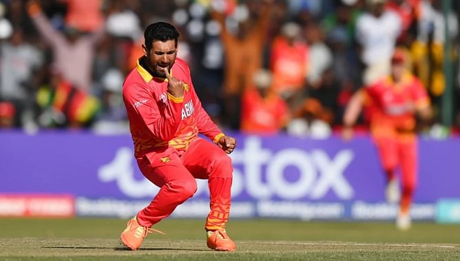 ICC Cricket World Cup Qualifiers 2023 : 'भारत तक पहुंचने की भूख ने इस मैच में जीत दिला दी' - सिकंदर रजा की बड़ी प्रतिक्रिया