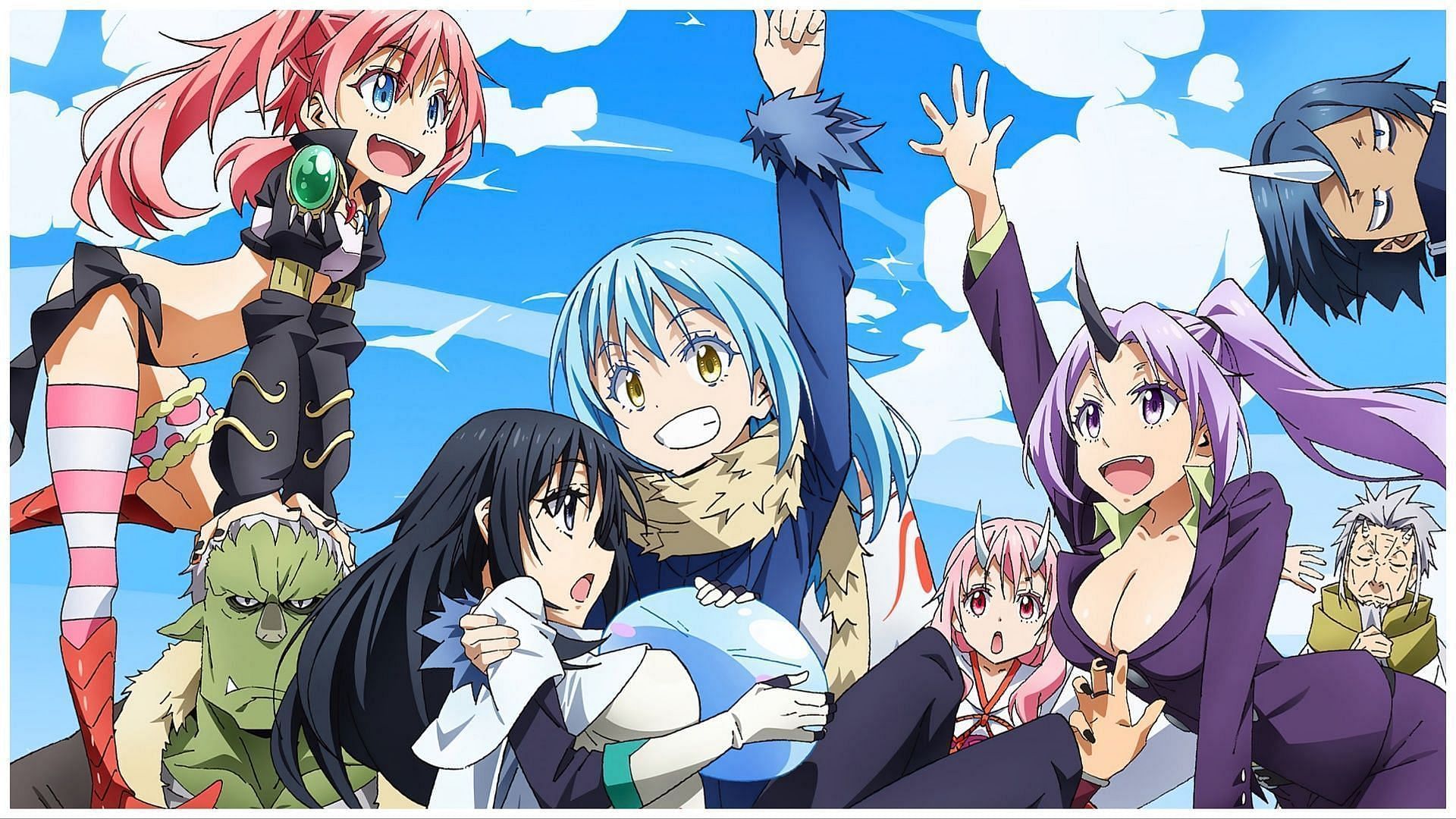 Characters from That Time I Got Reincarnated as a Slime (Image Via Eight Bit Studios)