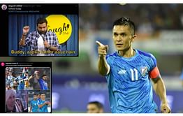"Buddy, aapke father aaye hain" - Indian fans quip after Sunil Chhetri dismantles Pakistan with a hattrick in SAFF Championship 2023
