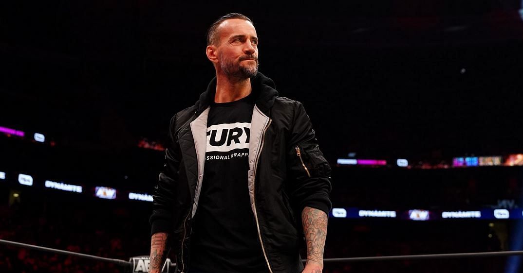 AEW Superstar CM Punk on Dynamite