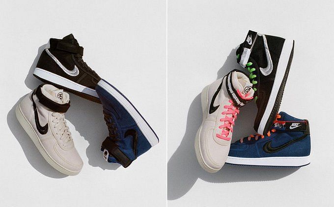 Stüssy X Nike Vandal High Sneakers Collection: Release Date, Price, And 