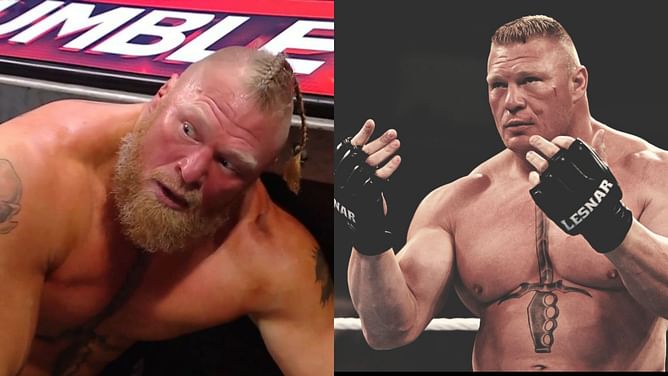 When Brock Lesnar punished current WWE Superstar in a shoot after he legitimately hit him in the ring