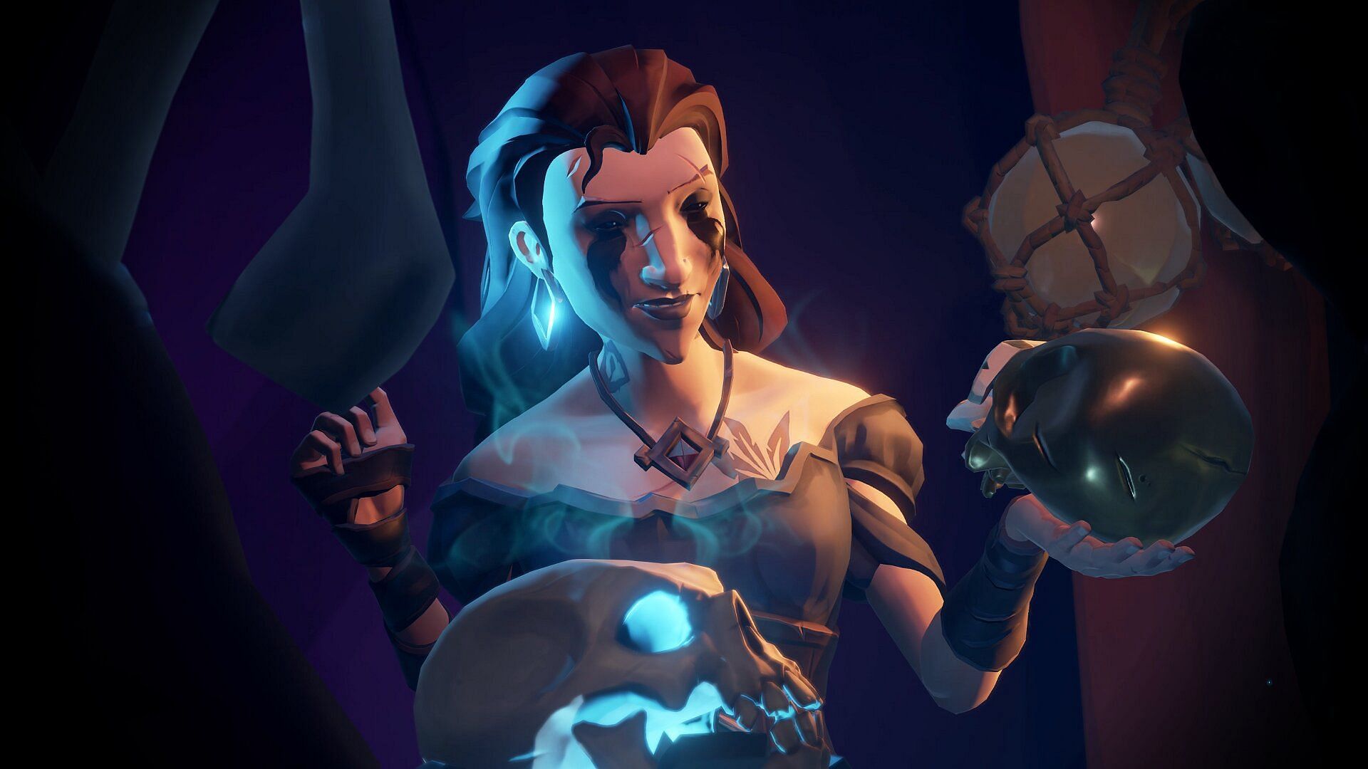 You must distract Madame Olivia to obtain her pocket watch in Sea of Thieves (Image via Rare)