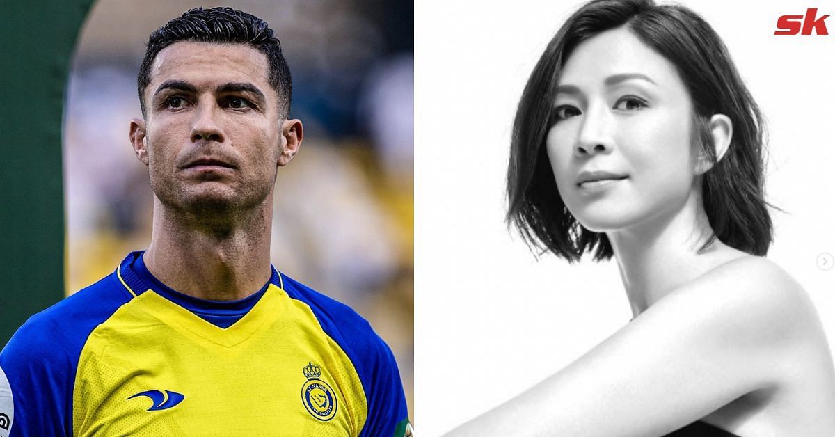Did this actress grope Cristiano Ronaldo?
