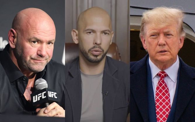 Andrew Tate compares Dana White to Donald Trump in candid reaction to viral UFC interaction